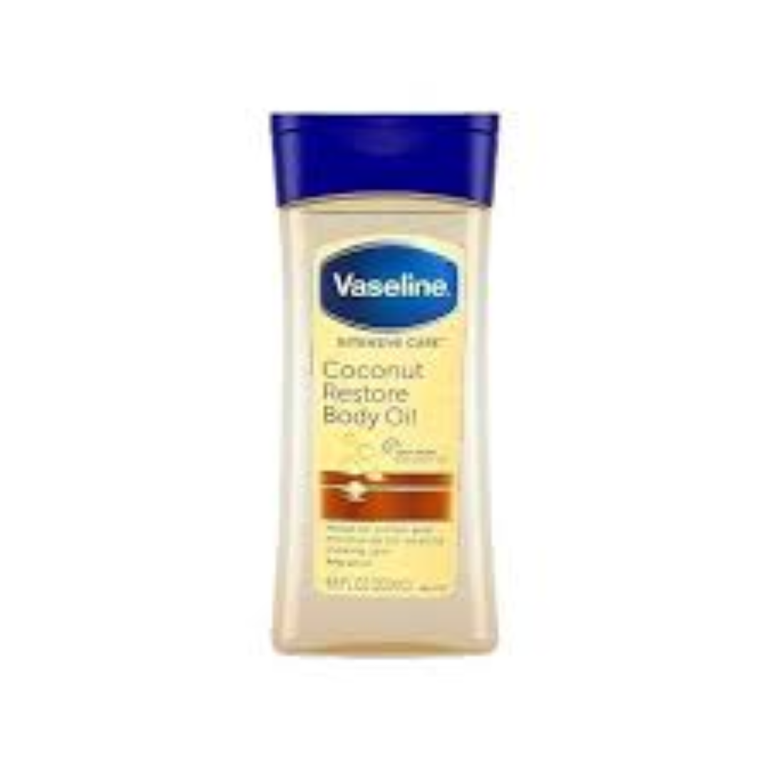 VASELINE INT CARE COCONUT RESTORE BODY OIL 200ML